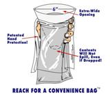 Convenience Bag for Vomit, Urine, etc. Disposal