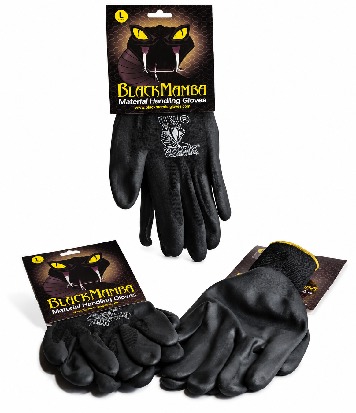 Black Mamba Nitrile Coated Gloves
