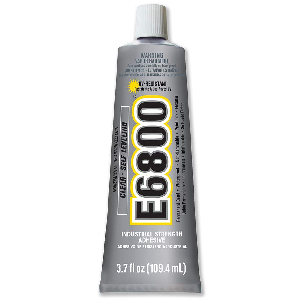 E6800 Industrial Adhesive, 3.7 fl oz Clear