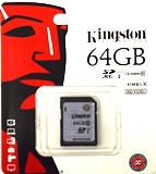 Kingston Ultimate 64G SD Card, Class 10