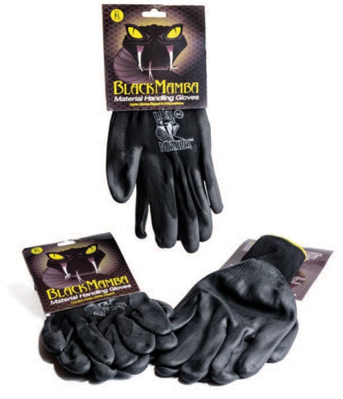Black Mamba Nitrile Coated Gloves